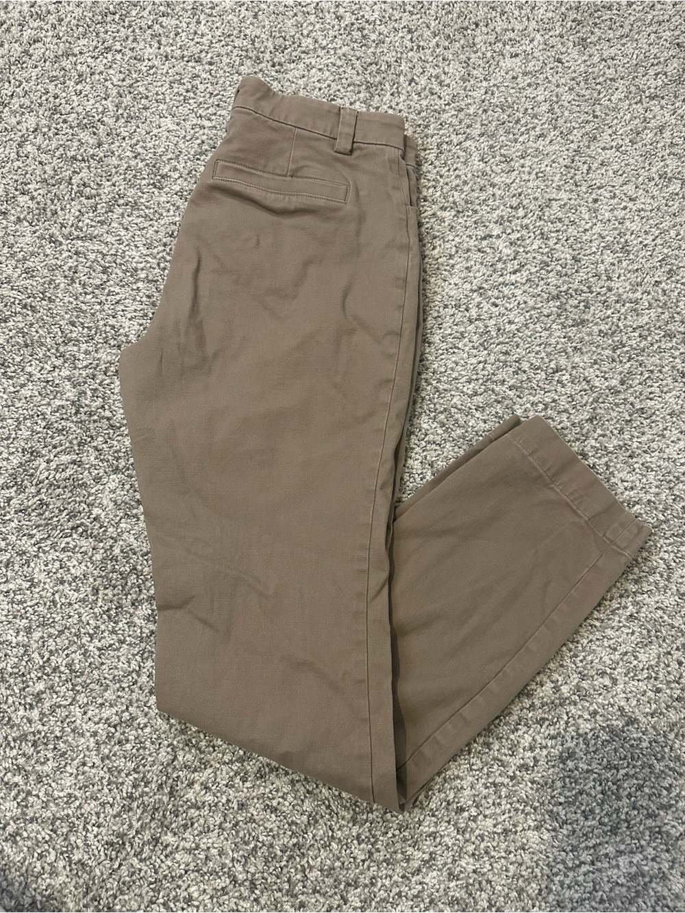 Duluth Trading Co. Women's Straight Leg Pants in Taupe